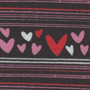 Love Ewe - Black Valentine | Quilting Treasures 28555-J