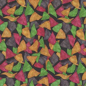Order Up - Black Novelty Fat Quarter by Quilting Treasures