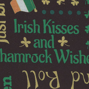 St. Patty's Cheer - Black St. Patrick's | Quilting Treasures 30823-J