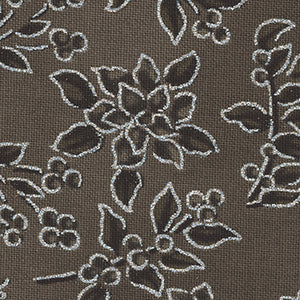 Holiday Flourish - Snow Flower - Suede | Robert Kaufman 21601-442