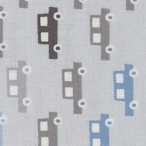 Fossil Folks - Gray Novelty | Northcott CARS-GRAY