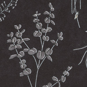 Silhouettes - Black Floral | Moda 6930-15