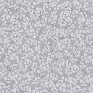 Whispering Lillies - Gray Blender Fat Quarter by Benartex
