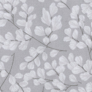 Whispering Lillies - Gray Blender Fat Quarter | Benartex 16230-13