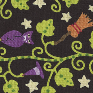 Spooky Cute Halloween - Black Halloween | Free Spirit PWMY006-MULTI