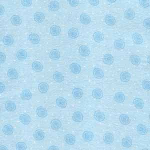 Comfy Prints Flannel - Blue Blender Fat Quarter by AE Nathan