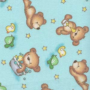 Comfy Flannel - Blue Fat Quarter by AE Nathan