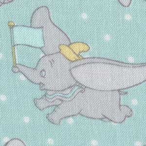 Dumbo's Circus - Blue Novelty Fat Quarter | Camelot Fabrics 85160305-02