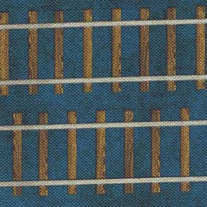 Locomotion - Blue Geometric | Quilting Treasures 28675-Q