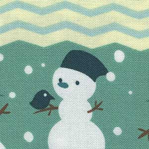 Winter Parade - Blue Christmas | Michael Miller DC8854-GREE