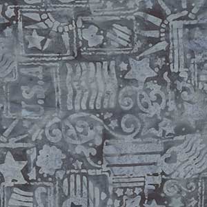 Banyan Bandana - Blue Patriotic Fat Quarter by Northcott