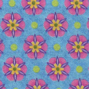 Make Today Beautiful - Blue Floral | Quilting Treasures 29192-Q