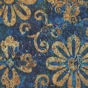 Heirloom - Blue Floral | Quilting Treasures 29545-W
