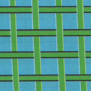 Snowman Follies - Blue Geometric | Quilting Treasures 29595-B