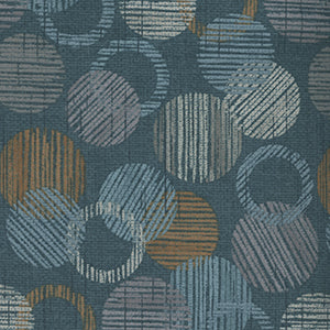Urban Vibes - Blue Geometric Fat Quarter by Northcott