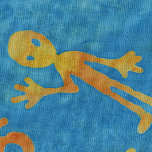 Interstellar - Stratosphere Fat Quarter | Robert Kaufman 21566-348