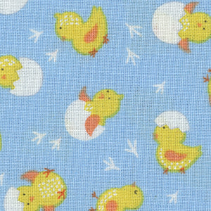 Hello Spring - Blue Easter Fat Quarter | Andover 086-B