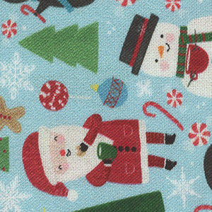 Christmas Miniatures III - Blue Christmas | P&B Textiles 05910-LB