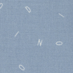 Fossil Folks - Blue Blender | Northcott LETTERS-BLUE