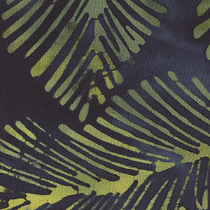 Bali Island Batiks - Blue Floral | Island Batiks BANANA LEAF-BLUE