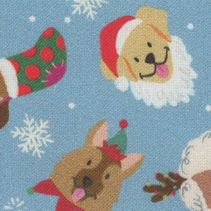 Christmas Miniatures III - Blue Christmas Fat Quarter | P&B Textiles 05901-B