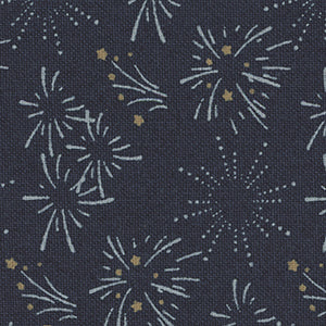 Primitive Cloth - Bursting | Free Spirit PWSK095-NAVY