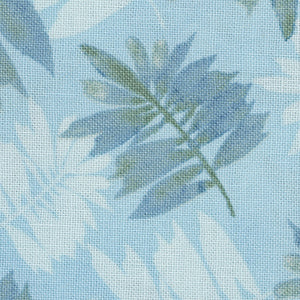 Underwater Wonders - Blue Floral | Wilmington Prints 36296-447