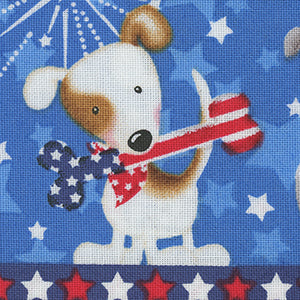 Patriotic Pooch - Blue Patriotic | Studio E 7942-17