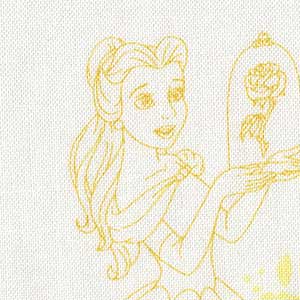 Disney Forever Princesses - White Novelty | Camelot Fabrics 8510051-4