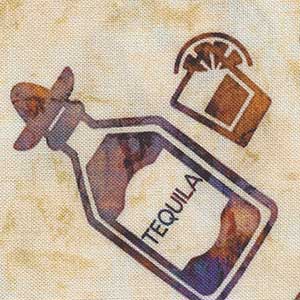Cocktail Hour - Cream Novelty | Quilting Treasures 28717-E
