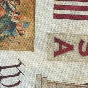 Indivisible - Cream Patriotic Fat Quarter | Quilting Treasures 28682-E