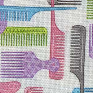 A Cut Above - White Novelty Fat Quarter | Quilting Treasures 28755-Z