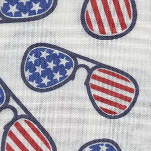 American Spirit - White Patriotic | Northcott 10173-10
