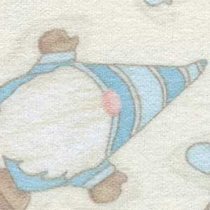 I Love Sn'Gnomies - Cream Christmas Fat Quarter | Henry Glass F9643-44
