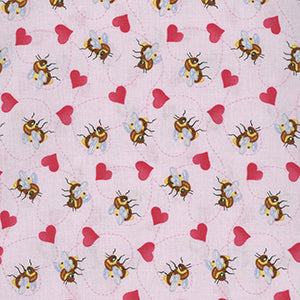 Be Mine - White Novelty Fat Quarter by Henry Glass