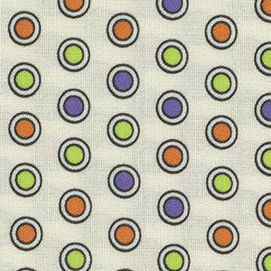 Spooktacular - Cream Halloween Fat Quarter | Quilting Treasures 30319-E