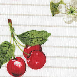 Sweet Cherry - White Novelty | Wilmington Prints 68570-137