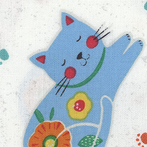 Fe-Line Frisky - White Novelty | Wilmington Prints 68580-147