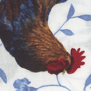 Country Blue - White Novelty | Wilmington Prints 39901-142