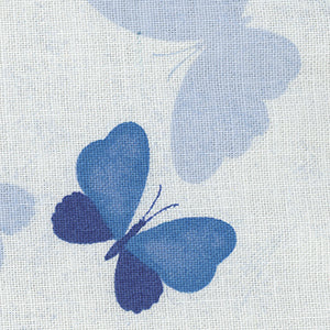 Blissful Blues - White Novelty | Wilmington Prints 49353-144