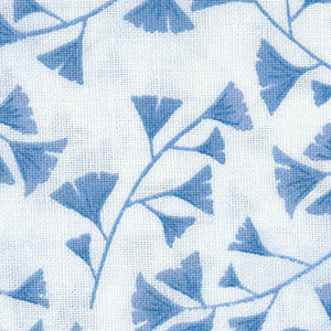 Blissful Blues - White Floral Fat Quarter | Wilmington Prints 49355-144