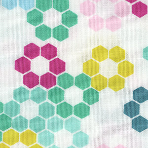 Color Pop Playground - White Floral | Andover 1692-L