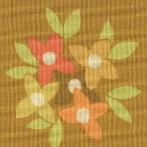 Friday Night - Gold Floral | Andover 1559-Y