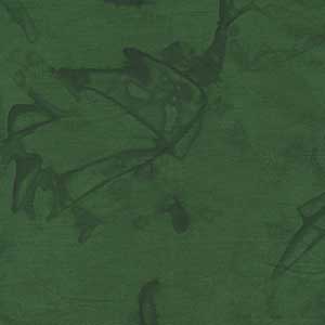 Lava Batiks - Green Blender Fat Quarter by Anthology Fabrics