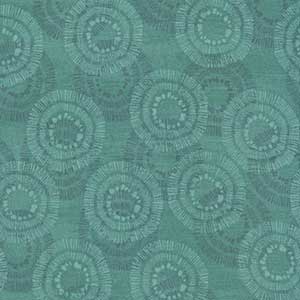 Essentials Circle Burst - Green Tonal Fat Quarter by Wilmington Prints