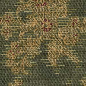 Farmhouse Christmas - Green Christmas Fat Quarter | Henry Glass 9676-66