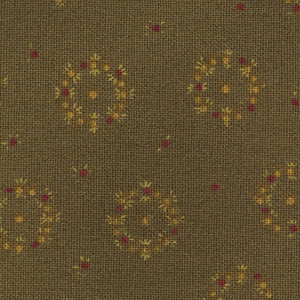 Baubles & Balsam - Green Christmas Fat Quarter | Henry Glass 988-66