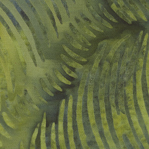 Bali Island Batiks - Green Blender | Island Batiks WAVY GRASS-GREEN