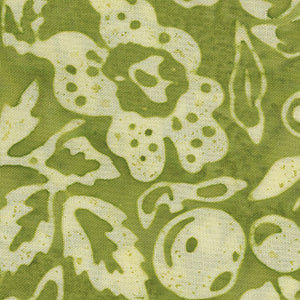 Hoffman Print - Green Floral | Hoffman California BF4-GRASS
