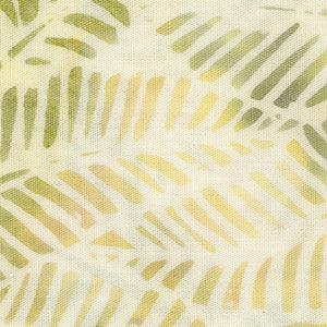 Bali Island Batiks - Green Floral | Island Batiks 11240001-GREEN